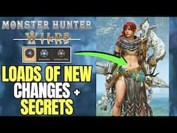 Monster Hunter Wilds - New REWARDS & Secret Changes Added in New Update! MH Wilds TU1 Tips ad Tricks
