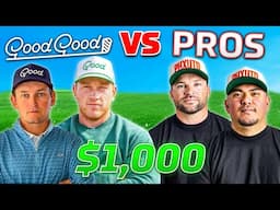 We Challenged 2 Pros to a $1,000 Golf Match..