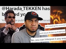 "Harada speaks out on blocking Arslan Ash incident" Arslan Ash and FGC react