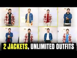 2 Jackets, Unlimited Outfits BEST FASHION 2025 | Winter Fashion Style Men