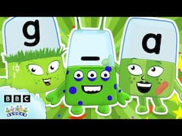 🍏 The Greenest Characters in Alphaland! | Earth Day | Reading for Kids | @officialalphablocks