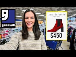 I loaded up on shoes at this Goodwill!