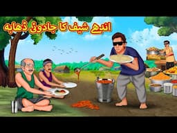 اندھے شیف کا جادوئی ڈھابہ | Urdu Story | Stories in Urdu | Urdu Fairy Tales | Urdu Kahaniya
