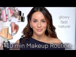 MY EVERYDAY 10 MIN MAKEUP ROUTINE + New DIOR CREAM BLUSHES & LIP BALMS || Tania B Wells
