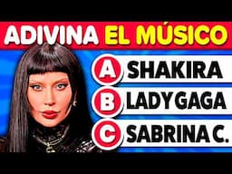 Adivina 50 Músicos 🧑🏻‍🎤🎶 ¿Cuántos Artistas podrás acertar? | Play Quiz de Música
