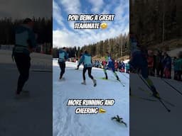 🤩we all deserve a teammate like Lena Repinc 🥳 #biathlon
