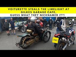 BIKERS GATHER AT GILKES GARAGE CAFE - GUESS WHICH BIKE STOLE THE SHOW?