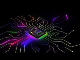 AI Processor Chip Motion Graphics in After Effects | Futuristic Animation
