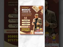 Boost Your Child’s Confidence | Communication Skills & Personality Development For Kids | BOCC JR 4