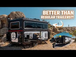 This Pop-up Camper Trailer Can Fit Inside ANY Garage!