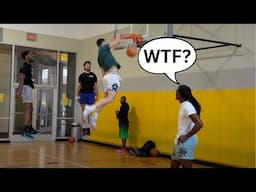 Highest Jumpers In The World Surprise EVERYONE IN THE GYM!