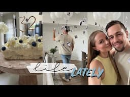 LIFE LATELY: First Campaign Shoot, Groceries, Cooking, Baking, New Chairs & Brens Birthday