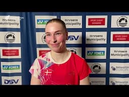 Line Kjærsfeldt er i EM finalen i Horsens