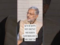 KN Rao ’s student's  Astrology Secrets @preetikarao712 @anilkumarsinghastro  #shorts