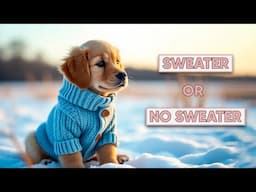 Should You Put a Sweater on Your Dog in Cold Weather?