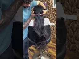 Long layer hair cut kaise Kare | tutorial | step with layer easy way #layerhaircut #layeredhaircut