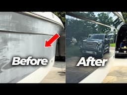Removing EXTREME Oxidation On A Boat | Full Boat Detailing Tutorial | Revival Marine Care