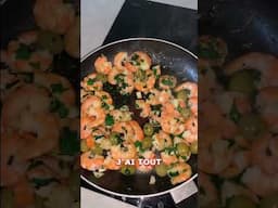 🤩 on a tout graillé !!! Qui valide ma recette crevettes ? ✅