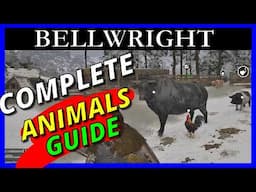 Bellwright: ANIMAL HUSBANDRY Complete How To Guide | Bellwright #Bellwright