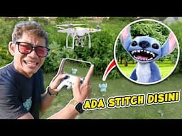 DRONE MEREKAM ADA STITCH DI BELAKANG RUMAH KITA!! AYO KITA TANGKAP!!