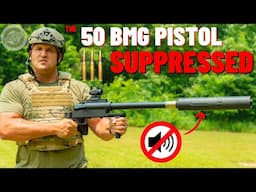 The 50 BMG Pistol Suppressed (How Quiet Is Subsonic 50 BMG ???)