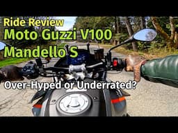 Moto Guzzi V100 Mandello S Ride Review | Over-Hyped Or Underrated? | Roadster or Sport Tourer?