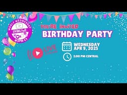 LIVE HANG: Birthday Party Give-a-Way & Celebration!