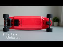 #279 Elofty® Alpha S6 Electric Skateboard - world’s first gear drive E downhill production board