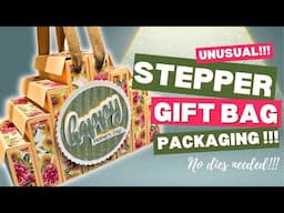 Unusual Stepper GIFT BAG or BOX | No Dies Needed!!! Mother's Day Series 2025!