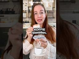 Order COFFEE in Dutch! #learndutch