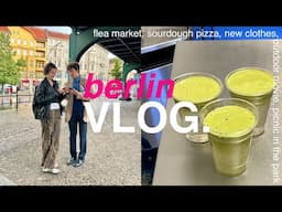 a berlin weekend in my life (flea market, friends & good food)