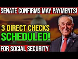 Senate Passes 3 Stimulus Checks! New Social Security & SSDI Payment Dates Released