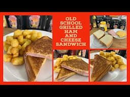 This Is The Perfect Way To Achieve A Perfectly Golden Brown Sandwich/OLD SCHOOL HAM & CHEESE