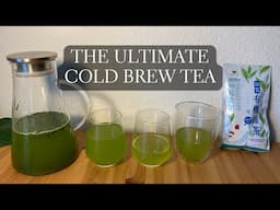 How to Cold Brew Tea Loose Leaf - Ultimate Green Tea Cold Brew