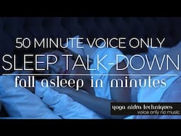 Sleep Talk Down Meditation