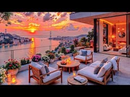 Calm Bossa Nova On The Balcony Eases Stress & Anxiety – Romantic Sunset With Gentle Jazz Melodies
