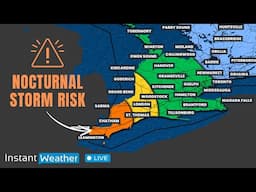 Fri, May 16, 2025 | ⛈️ Nocturnal Storm Risk: Southern Ontario Severe Weather Coverage