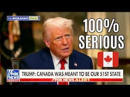 Donald Trump is 100% Serious About Annexing Canada.