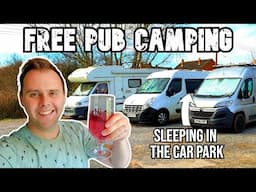 CHEERS! Free Van Camping In A Pub Car Park | Vanlife Meet Up