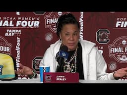 Texas vs. South Carolina women's basketball: Dawn Staley press conference reaction to Final Four win