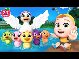 5 Little Ducks (Colors & Numbers) + MORE Lalafun Nursery Rhymes & Kids Songs