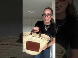 my top 5 summer basket bags 🧺🐚 #summerbag  #basketbag  #demellierbag #demelliercapri #vacationbag