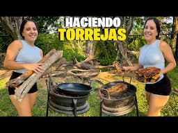 Fuimos Hacer TORREJAS A Leña A La Finca El Canelo De Mi AMIGA @rosalba5033