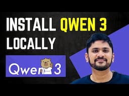 How to Install Qwen 3 locally on PC | Qwen 3 Installation on Ollama | Amit Thinks