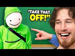 Famous Youtuber Wears MINECRAFT MASK to HIDE FACE
