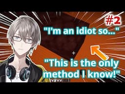 【ENG SUB】0 Braincell, 100 Brute Force Nether Exploration (Solo Minecraft #2)【Kaida Haru / NIJISANJI】