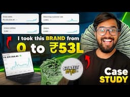 0 To 53 Lakhs In 5 Months [Full Case-Study] | How To Grow Ecommerce Business In India 2025