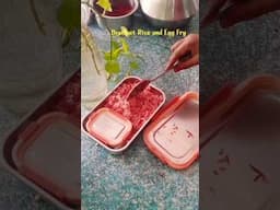 Beetroot Rice and Egg fry #shorts #lunchboxrecipes #sugansrecipes #short #dailylunch
