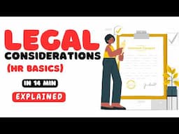 HR Laws You MUST Know! | HR Basics