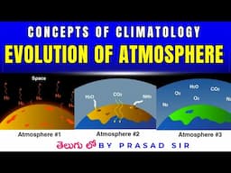 Evolution of Atmosphere | Concepts of Climatology | Explained by Prasad sir | UPSC | APPSC